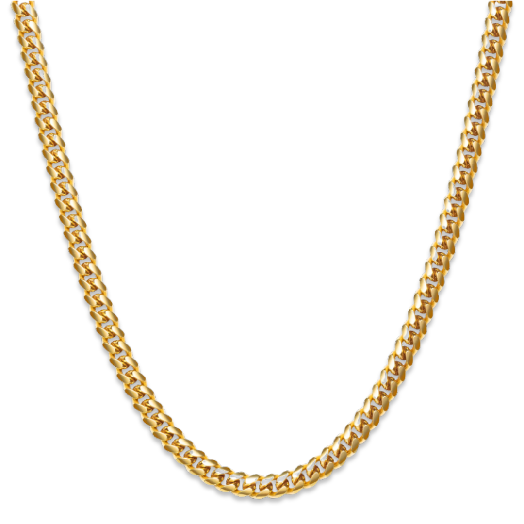 Cuban Chain Gold - 3mm