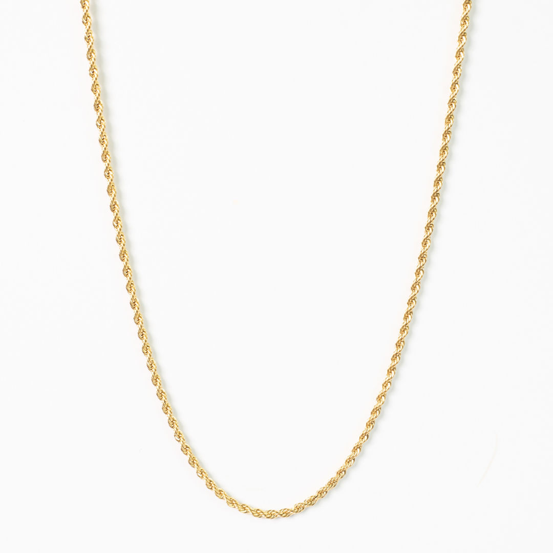 Rope Chain Gold - 3mm