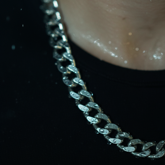 Cuban Chain Silver - 10mm