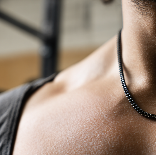 Cuban Chain Black - 3mm