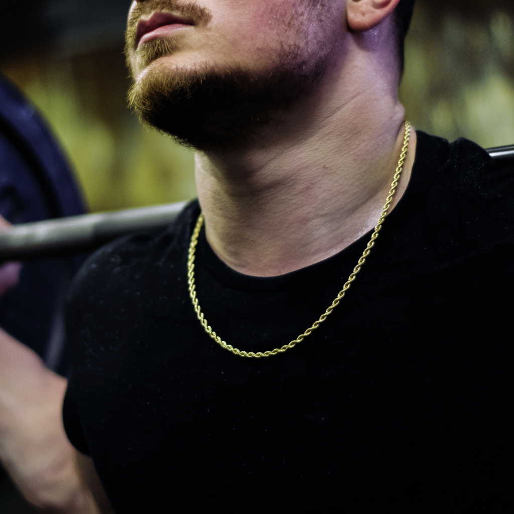 Rope Chain Gold - 3mm