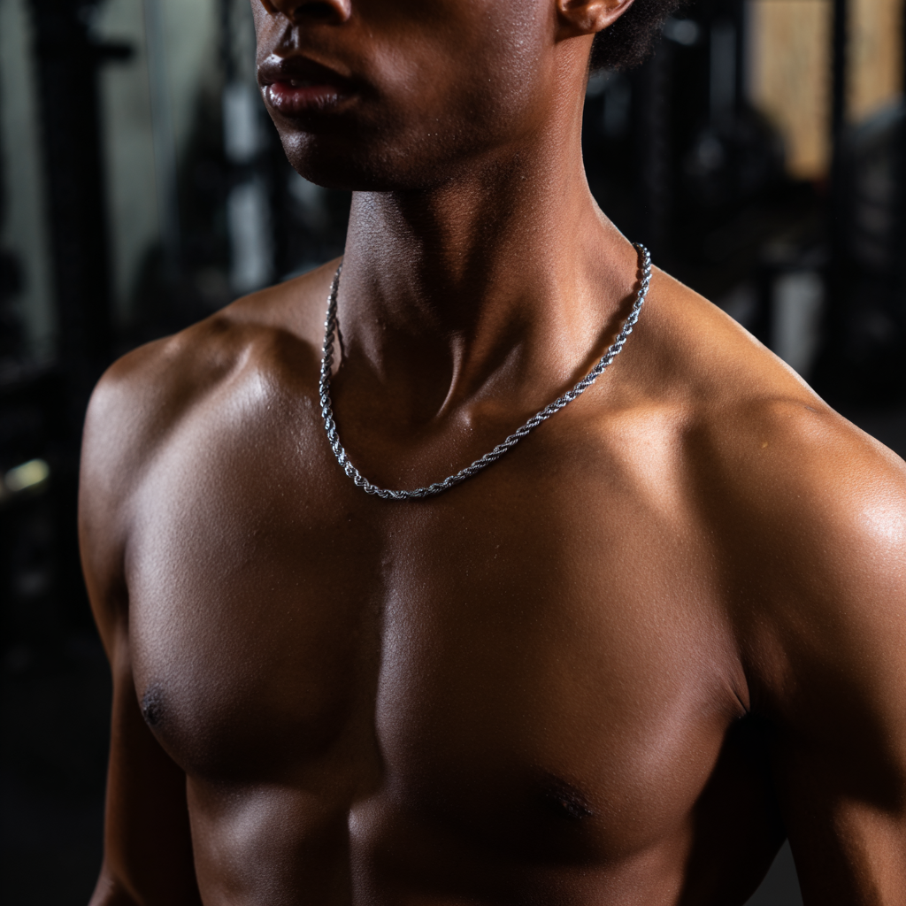 Rope Chain Silver - 5mm