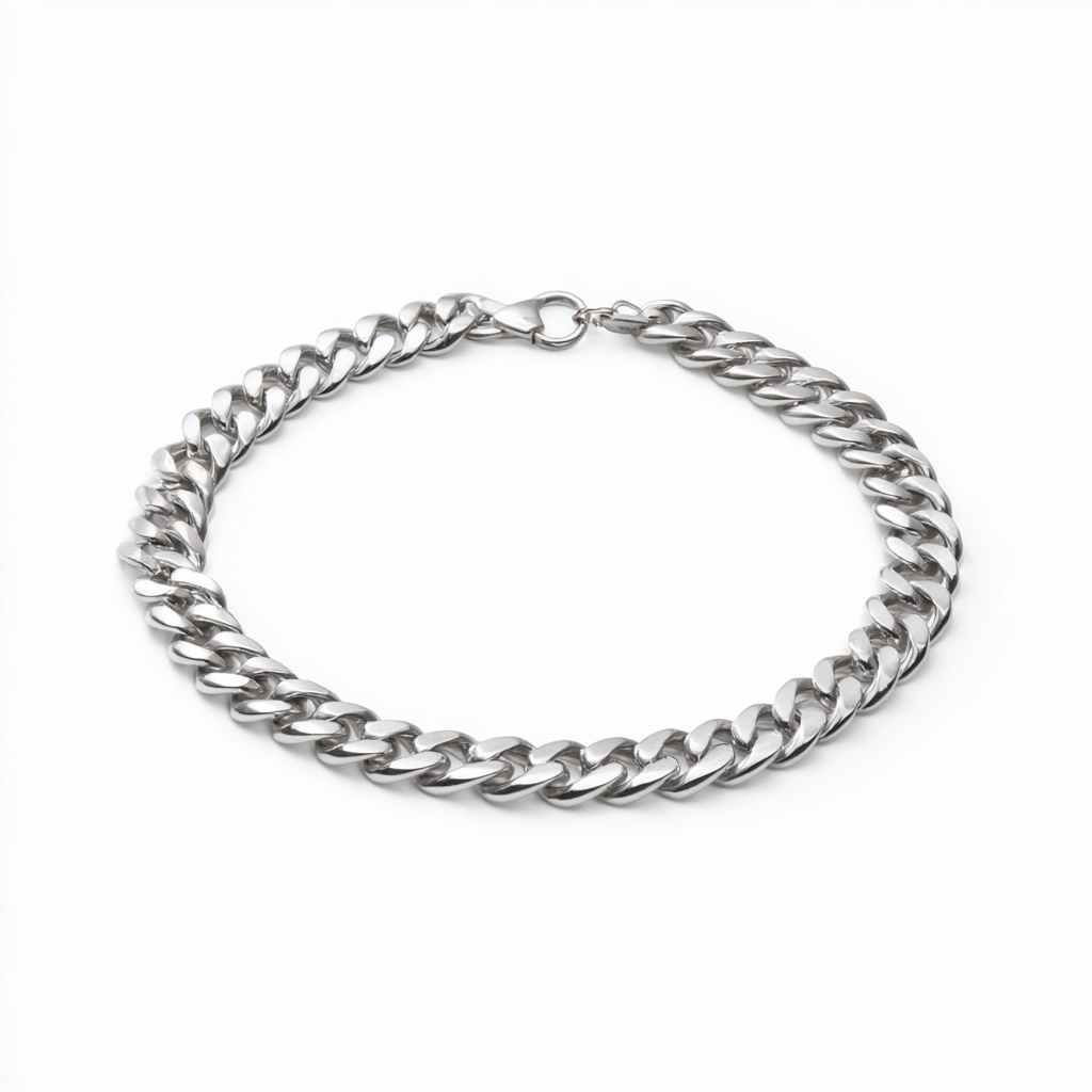 Cuban Bracelet Silver - 5mm