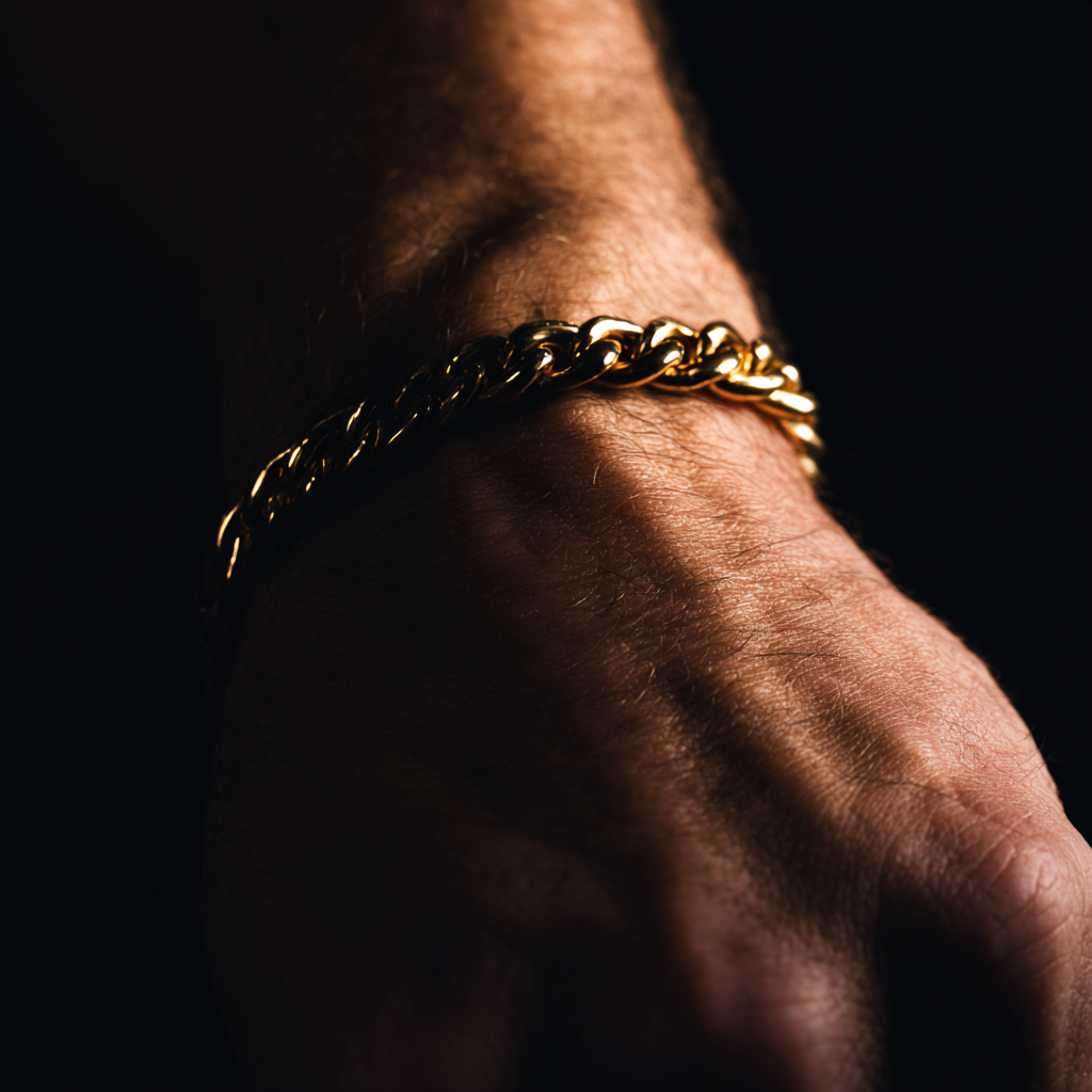 Cuban Bracelet Gold - 5mm