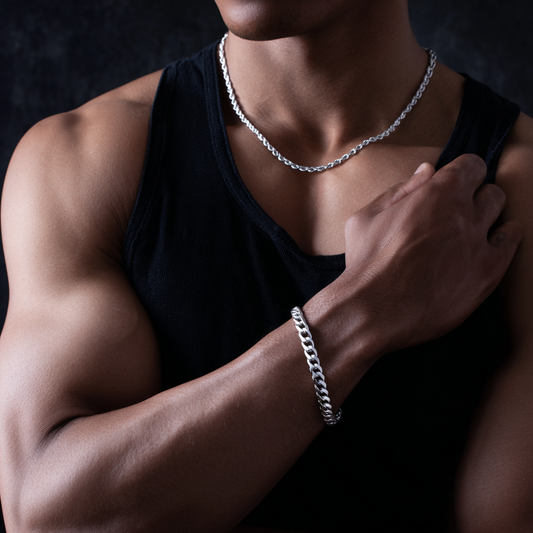 3mm Silver Rope Chain