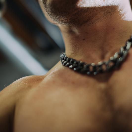 Cuban Chain Black - 8mm