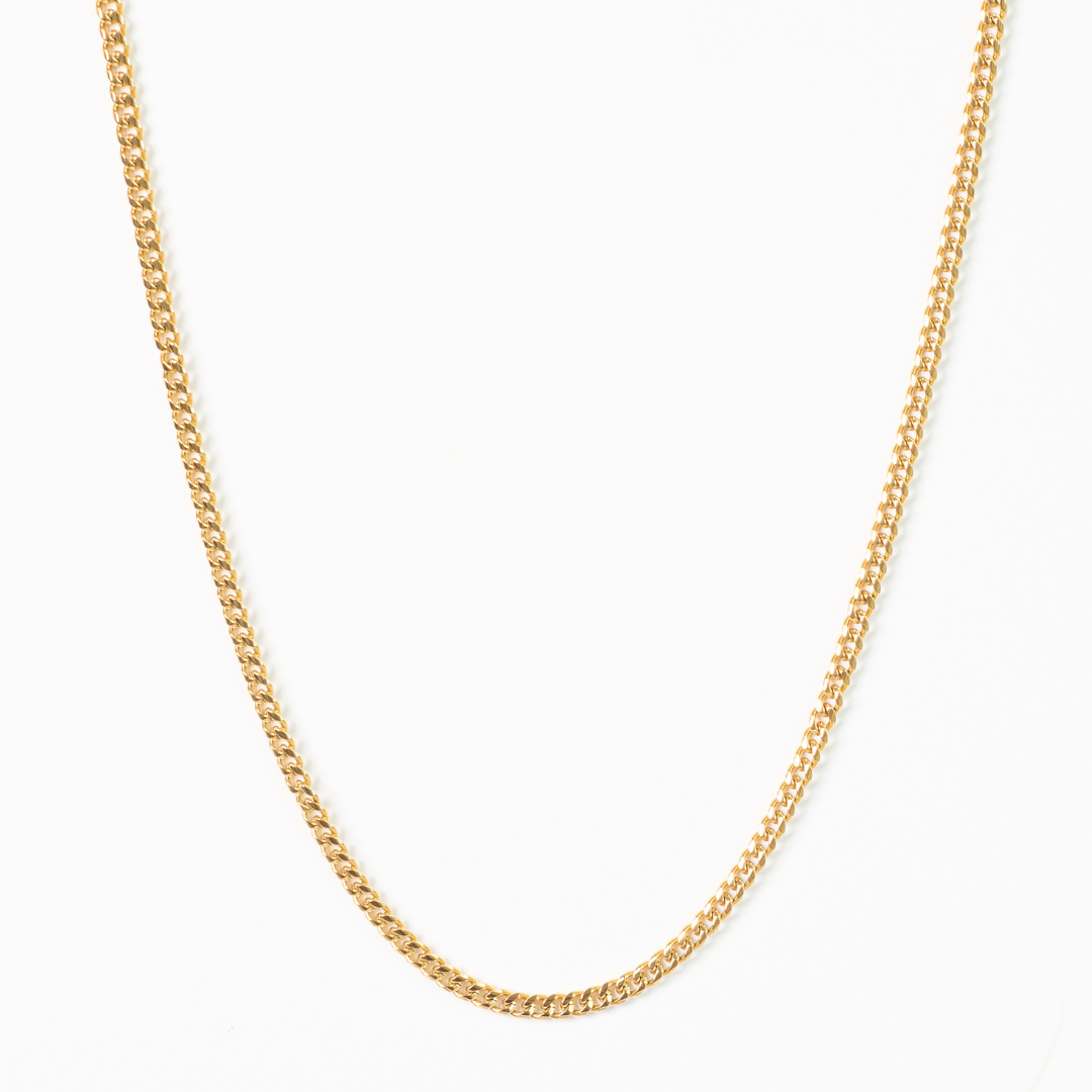 Cuban Chain Gold - 3mm