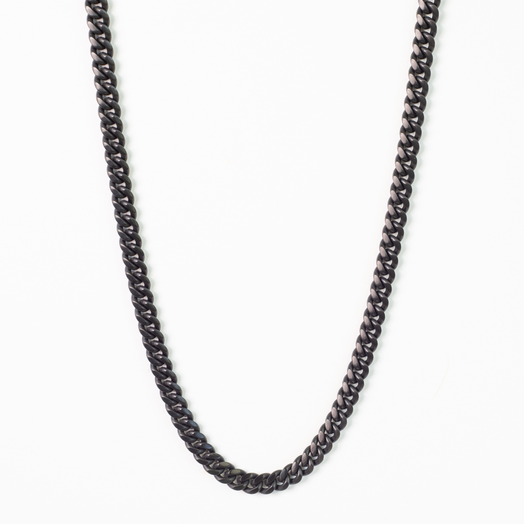 Cuban Chain Black - 5mm