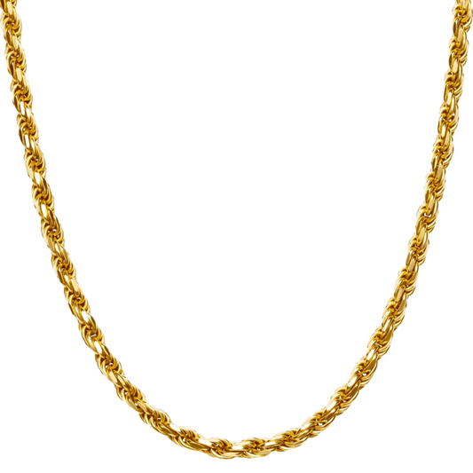3mm Gold Rope Chain