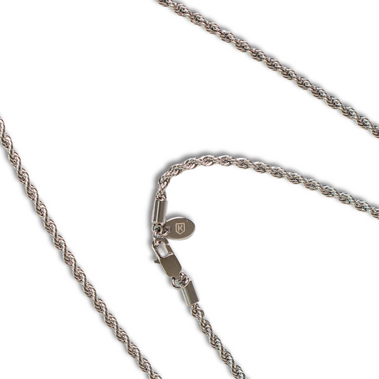 3mm Silver Rope Chain