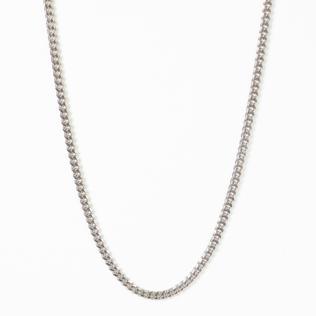 Cuban Chain Silver - 5mm