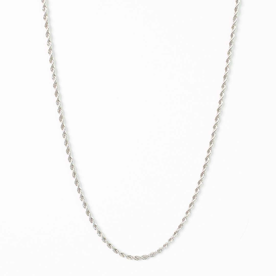 3mm Silver Rope Chain