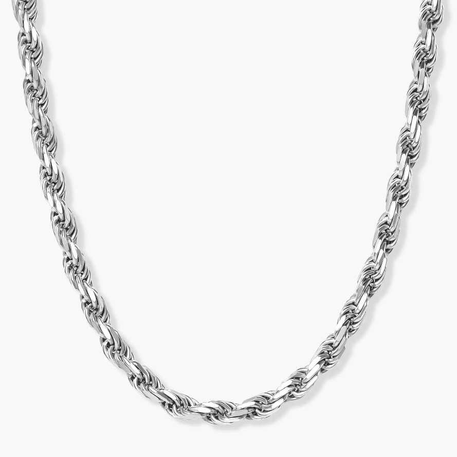 Rope Chain Silver - 5mm