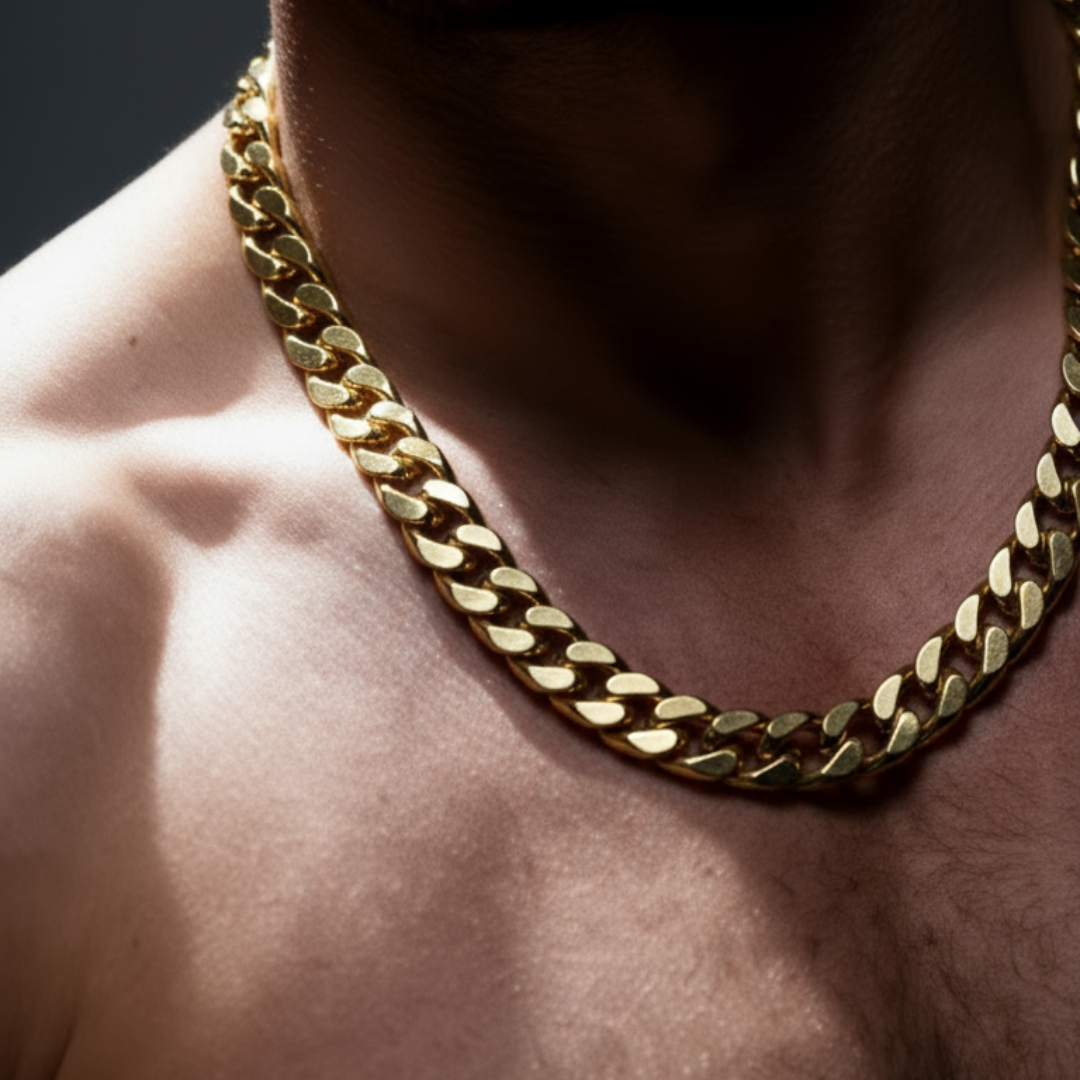 Cuban Chain Gold - 10mm