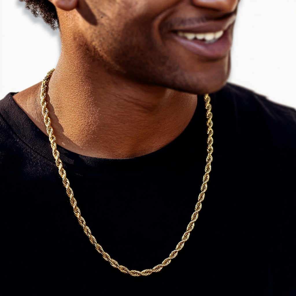 Rope Chain Gold - 5mm