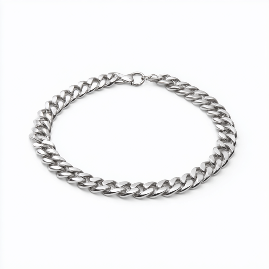 Cuban Bracelet Silver - 5mm