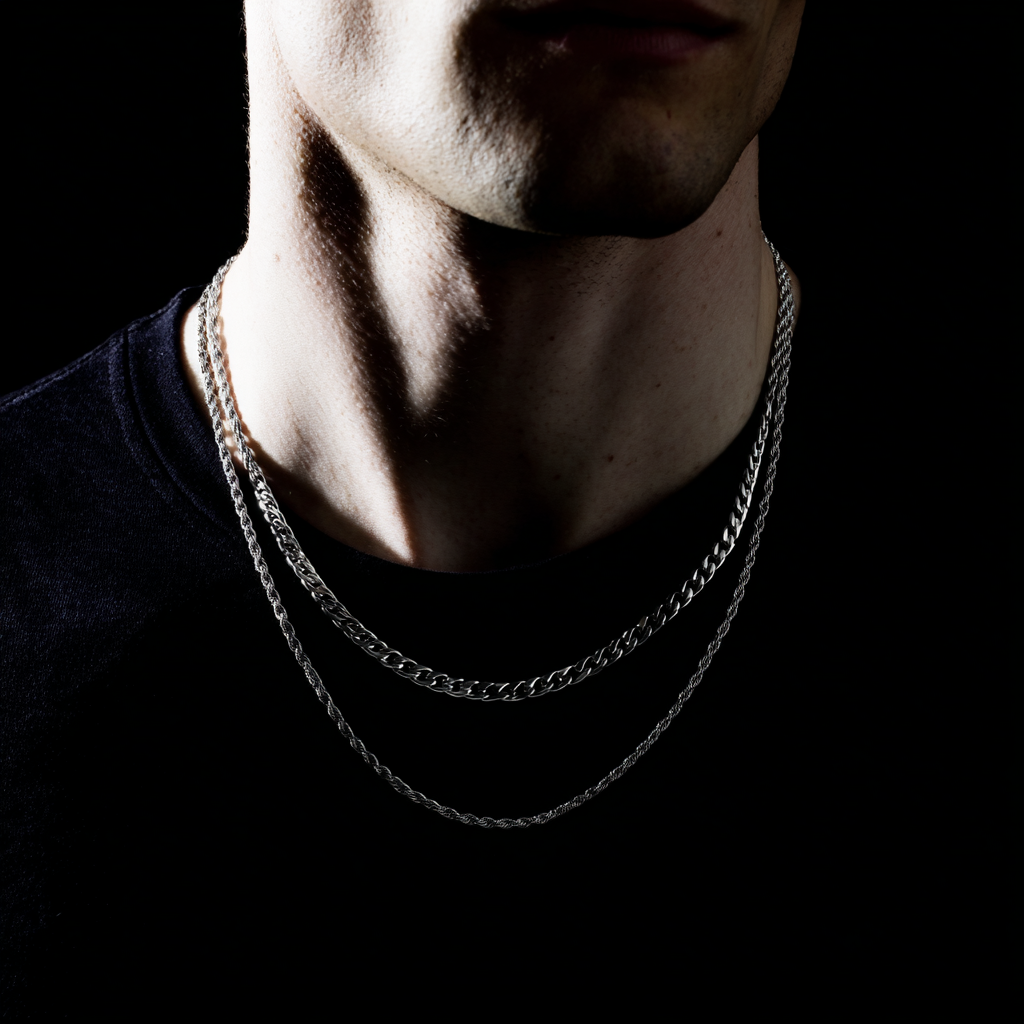 Cuban Chain Silver - 3mm