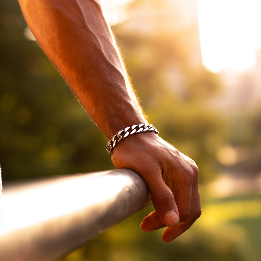 Cuban Bracelet Silver - 12mm